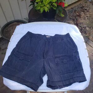 Roundtree & Yorke men's blue cargo shorts - 36